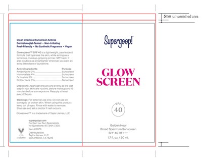 Glowscreen SPF 40 - Golden Hour_50ml_TUBE.jpg Tube - Glowscreen SPF 40 Golden Hour 50ml TUBE